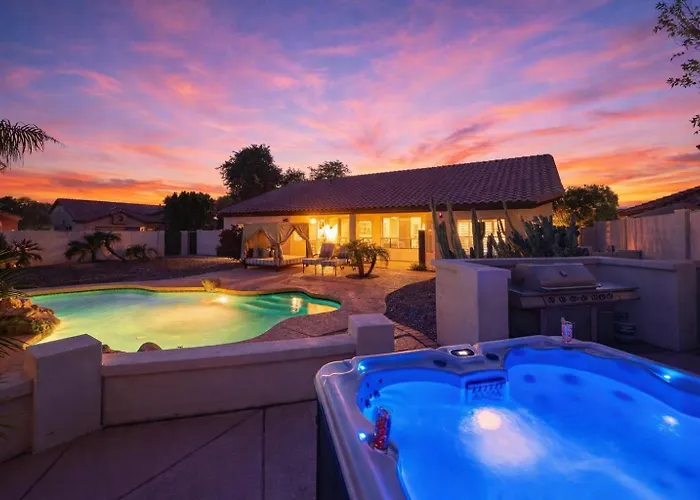 Arabian Nights - Private Pool - Hot Tub - Games! * Phoenix